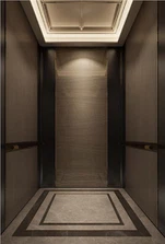 Passagerelevator til bygning