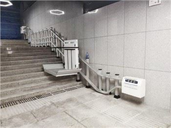 Kørestolslift platform